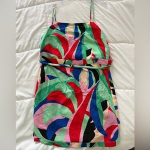 New with tags - Farm Rio Monstera Mini dress!